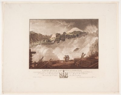 Cachoeira Sarp-Foss na Noruega de Georg Haas