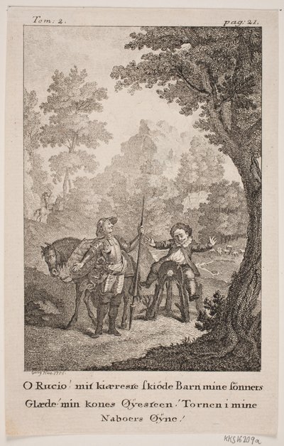 Ilustração até Dom Quixote de Georg Haas