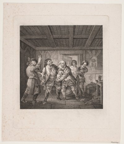 Ilustração para Comédias de Holberg de Georg Haas