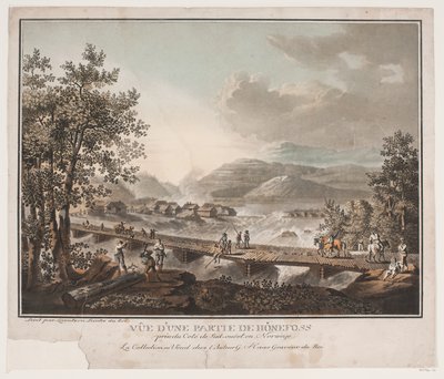 Vista de parte de Hönefoss de Georg Haas
