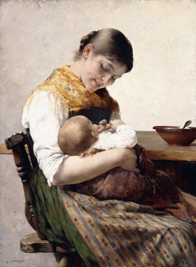 Mãe e filho de Georg Jacobides
