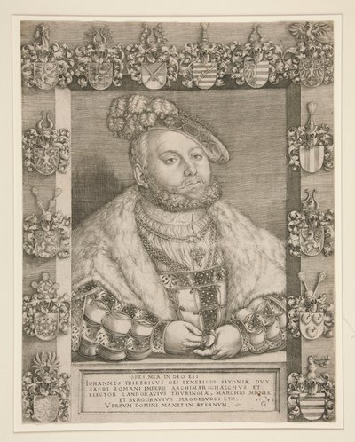 Frederico, o Sábio, Eleitor da Saxônia de Georg Pencz
