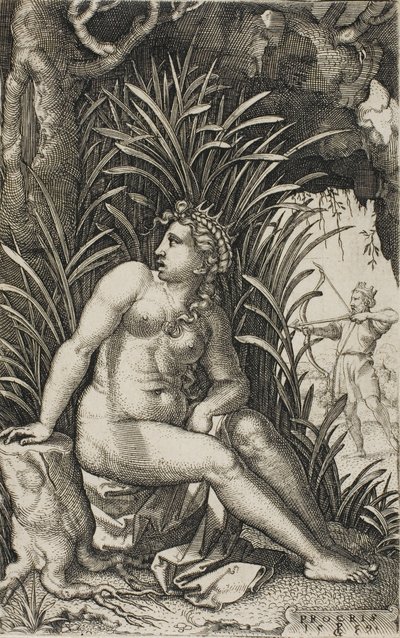 Prócris, das heroínas gregas de Georg Pencz