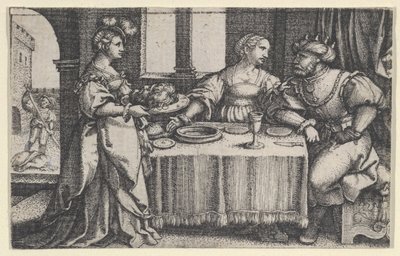 Salomé com a Cabeça de João Batista. de Georg Pencz