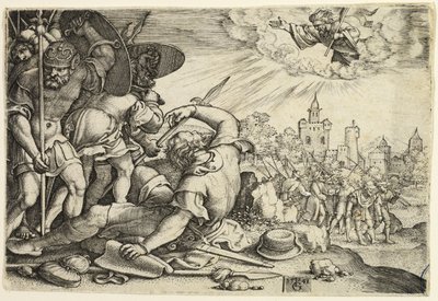 A conversão de São Paulo de Georg Pencz