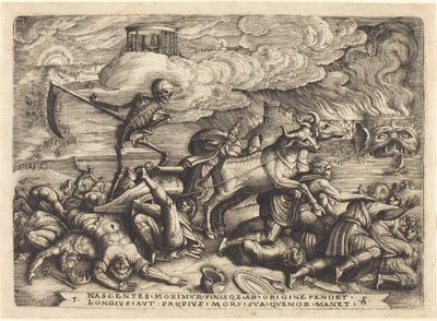 O triunfo da morte de Georg Pencz