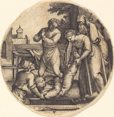 Para enterrar os mortos de Georg Pencz