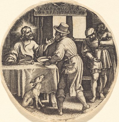 Para alimentar os famintos de Georg Pencz