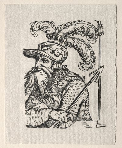 Tiranos do Antigo Testamento: Acabe de Georg Pencz