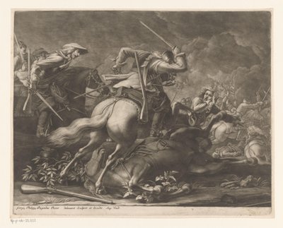 luta equestre de Georg Philipp Rugendas (I)