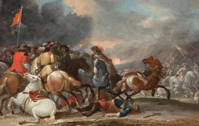 Batalha equestre de Georg Philipp Rugendas