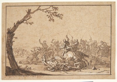 Esgrima equestre de Georg Philipp Rugendas