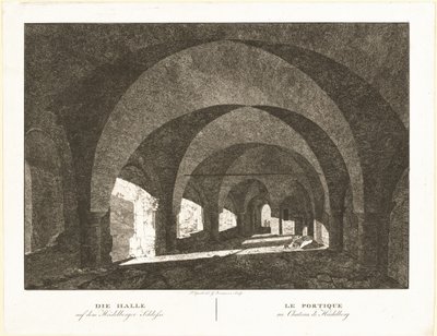 O Salão do Castelo de Heidelberg de Georg Primavesi, after Peter Speeth