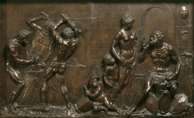 Vénus na forja do vulcão de Georg Raphael Donner