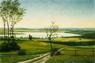 Lagos da Páscoa, 1925 de Georg Schrimpf
