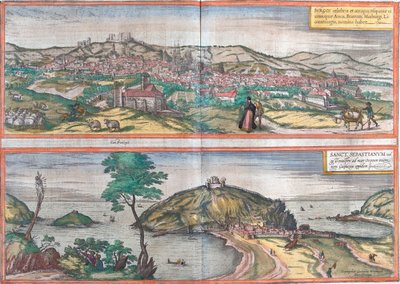 Burgos, San Sebastiàin, Espanha de Georg and Hogenberg Franz (1535 90) Braun