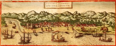 Calicute de Georg and Hogenberg Franz (1535 90) Braun