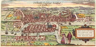 Kaliningrado, Rússia de Georg and Hogenberg Franz (1535 90) Braun