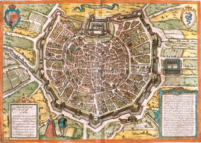 Milão, Itália de Georg and Hogenberg Franz (1535-90) Braun