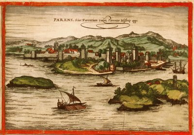 Porec, Croácia de Georg and Hogenberg Franz (1535 90) Braun