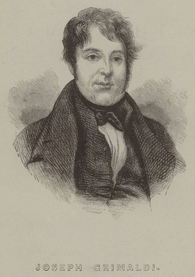Joseph Grimaldi (gravura) de George (after) Cruikshank