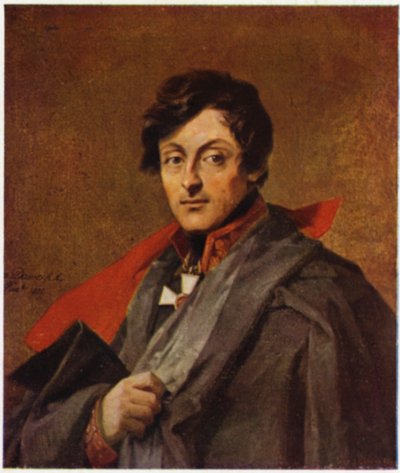 Retrato de Alexander Ostermann-Tolstoy (litografia a cores) de George (after) Dawe