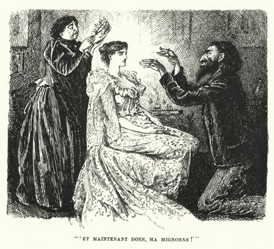 Ilustração para Trilby de George du Maurier (gravura) de George (after) Du Maurier
