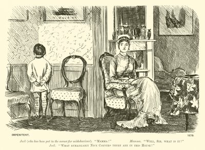Impenitente (gravura) de George (after) Du Maurier