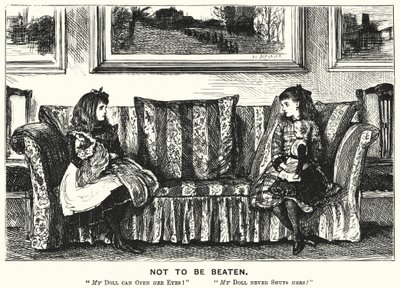 Soco cartoon: Not to Be Beaten (gravação) de George (after) Du Maurier