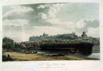 A Frente Norte do Castelo de Windsor, de 