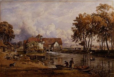 Streatley Mill: No Tamisa de George Arthur Fripp
