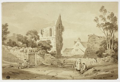 Abadia de Wenlock, Sharpshire de George Augustus Holmes