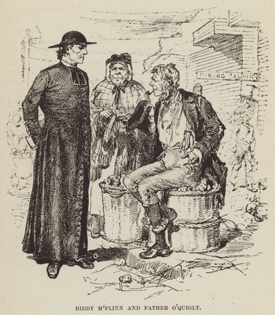Biddy MFlinn e Pai OQuigly de George Augustus Sala
