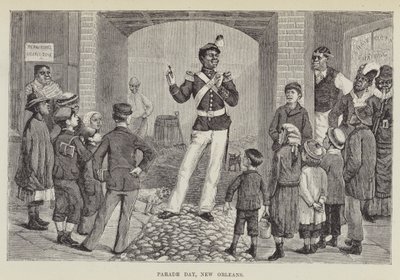 Dia da parada, Nova Orleans de George Augustus Sala