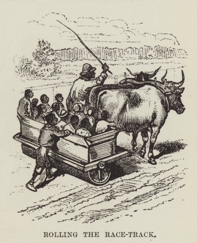 Rolando a pista de corrida de George Augustus Sala