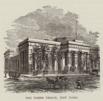 Prisão dos Túmulos, Nova Iorque de George Augustus Sala