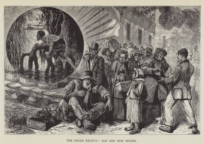 O Êxodo negro, Velho e Novo Estilos de George Augustus Sala