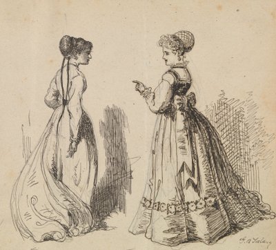 Duas mulheres de George Augustus Sala