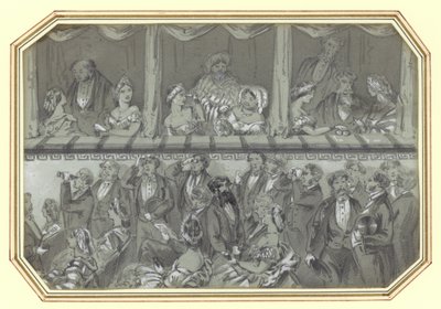 Teatro de William McConnelll Haymarket de George Augustus Sala