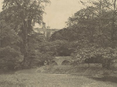 Ponte de Lady Dorothy, Haddon Hall, 1888., 1888. de George Bankart