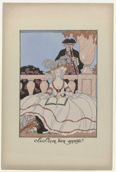 A coroa de meses, 1919: a lição bem aprendida de George Barbier