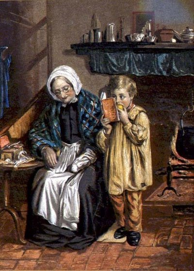 Prazeres Roubados (impressão) de George Baxter