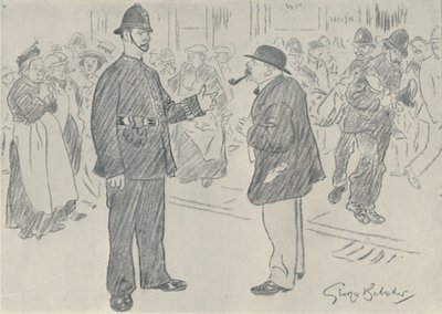 Polícia e o Povo, 1920 de George Belcher