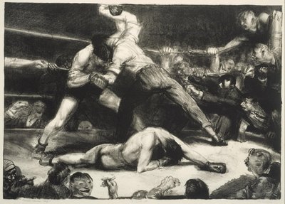 Um nocaute de George Bellows