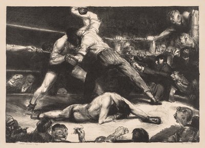 Um nocaute de George Bellows