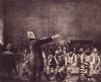 Bênção na Geórgia de George Bellows