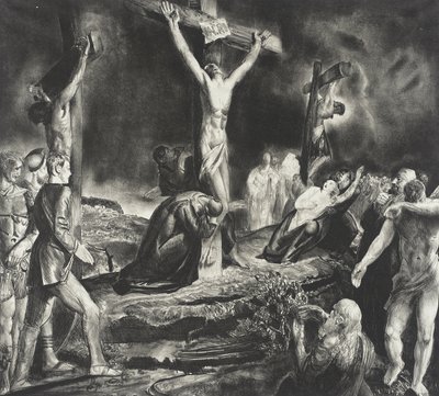 Crucificação de Cristo de George Bellows