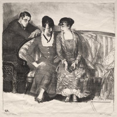 Emma, Elsie e Gene de George Bellows