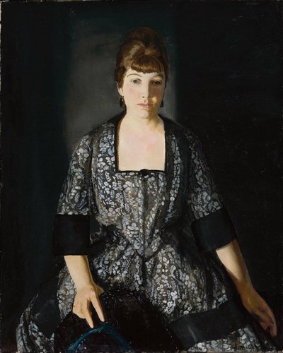 Emma na estampa preta de George Bellows