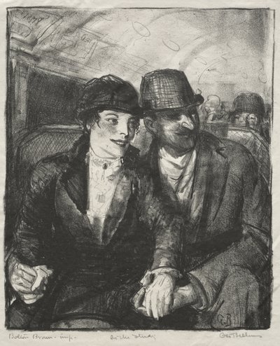No metro de George Bellows